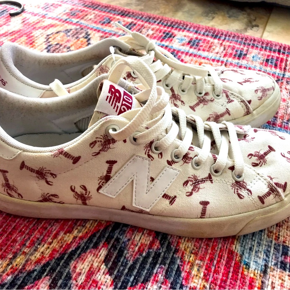 New balance lobster design shoes